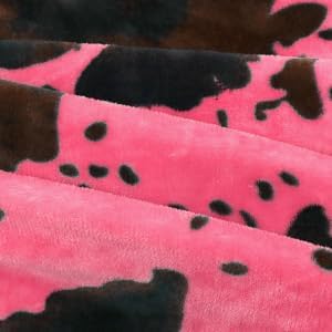 Twin Size Blanket for Bed Couch, Ultra Soft Cozy Plush Hot Pink Twin Fleece Blanket for Women Colleage, Camping, Travel Essentials, Cute Pink Home Roome Graduations Decor 60x80 inches
