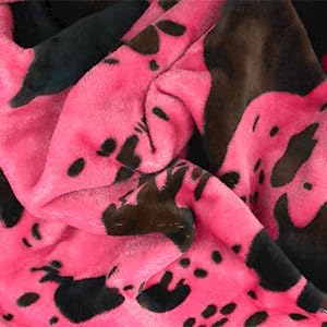 Hot Pink Blanket for Kids, Cute Warm Soft Toddler Blanket for Stroller Bed Nursery, Strawberry Pink Gifts for Girls Birthday Eeaster Mother's Day, Y2K Room Home Decor, 40x50inches