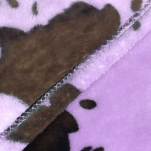 Purple Throw Blanket for Women- Ultra Soft Lightweight Fuzzy Cute Blankets for Teen Girls, Room Decor & Cozy Gifts for Women Girls 50x60 Inches