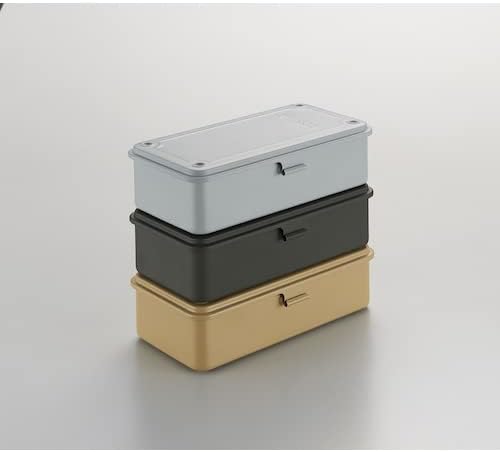 TRUSCO T-190SV Trunk Tool Box, 7.9 x 4.2 x 2.2 inches (203 x 109 x 56.0 mm) , Silver