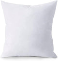 QUBA LINEN Throw Pillow Inserts (1 Piece, White), 18x18 Inches - Premium Cushion Fillers for Sofa, Bed, and Home Décor (18x18 Inch)