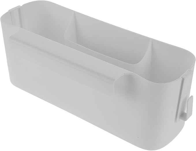 Sewroro Hanging Bedside Caddy Portable Plastic Storage Organizer with Side Hooks, Bedside Caddy Hanging Organizer for Dorm Room, Office, Rv, And Home Use, White, 13 X 5. 8 X 4. 7 Inches