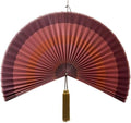 ChumDecor Fan Wall Decor,Large Bamboo Fan Wall Art for Boho Hanging Headboard,Decorative Folding Fans for Over Bed Decorations