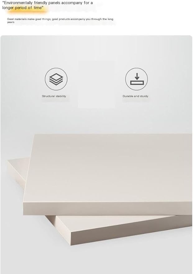 Practical Bedside Table with 2 Drawers, Modern Pu Leather Nightstand, Minimalist Night Stand for Bedroom Storage (Color : Off-White, Size : 40 * 40 * 50cm)