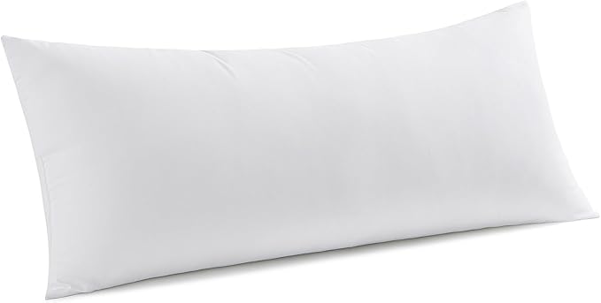 MIULEE 14x22 Inch Throw Pillow Insert Premium Throw Pillow Virgin Microfiber Stuffer Rectangle Pillow for Sofa Bed Couch