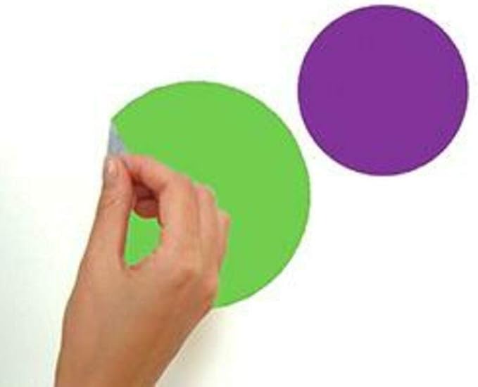 RoomMates RMK1248SCS Just Dots Peel and Stick Wall Decals (Pack of 4)