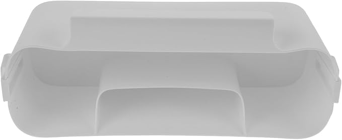 DOITOOL Bedside for Dorm, Plastic Hanging Organizer with Side Hooks, Bedside Shelf for Phone Glasses Bottle Office Supplies in Dorm Room RV, Bunk and Rails