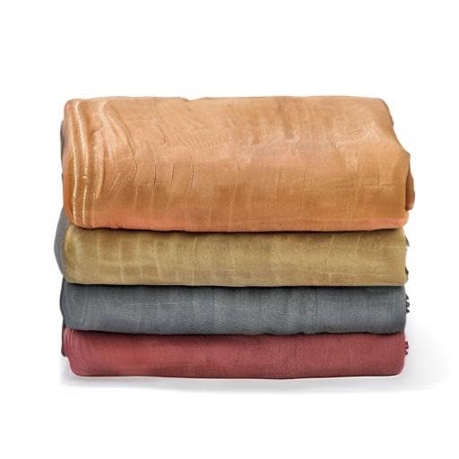 Momcozy Muslin Swaddle Blankets, 4-Pack Breathable and Skin-Friendly Receiving Blankets, Swaddle Blanket Shower Gifts & Baby Registry Essentials, Large 47"x47", Warm Amber
