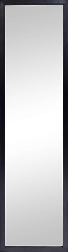 13.5 x 49.5 Inch White Rectangular Large Wall Mirror for Bathroom Living Room