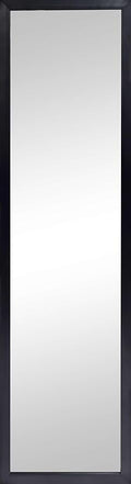 13.5 x 49.5 Inch White Rectangular Large Wall Mirror for Bathroom Living Room