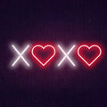 Ulalaza Neon Light Sign LED XOXO Night Lights USB Operated Decorative Marquee Sign Bar Pub Store Club Garage Home Party Decor
