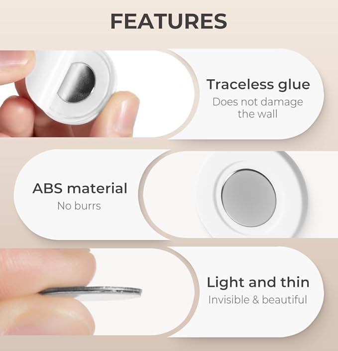 KAMOJI Magnetic Remote Control Holder, 2025 New Silicone Remote Control Organizer Wall Mount Hole Free, Upgrade Strong Adhesive TV Remote Charger Holder Multipack Bedside Remote Control Holder (12)