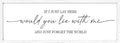 MODE HOME Farmhouse Bedroom Wall Art Above Bed with Title If I Just Lay Here Would You Lie With Me, Large Framed Wall Sign for Master Bedroom Wall Decor, Rustic Wall Art for Home Decor 42 x 15 Inch