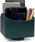 UnionBasic Rotating Desk Organizer, 360 Desk Spinning Caddy, Desktop TV Guide/Mail/Media/Remote Controller Holder Organizer,Green