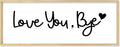 YWJKWLGS Farmhouse Wall Art Decor - Oversized 32x12 Inch Love You, Bye Door Sign for Entryway & Mudroom | Premium Wood Framed, The Last Thing They See Before Leaving Home (Rustic Wood)