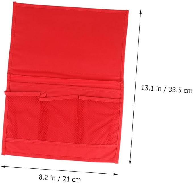 PRETYZOOM Bed Organizer Side of Bed Storage Pouch Multi-use Hanging Bag for Home Dorm Hospital