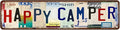 Happy Camper Sign Camping Decor Cute Rv Decor Camper Decorations For Inside Happy Camper Gifts Metal Tin Signs 4x16 Inch
