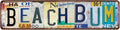 Beach Wall Decor Beachy Room Sign Beach Decorations For Home Skateboard Wall Art Vintage Surf Metal Tin Signs Coastal Summer Bedroom Decor Aesthetic Beach Bum Blvd Signs Coastal Themed Gifts 4x16 Inch