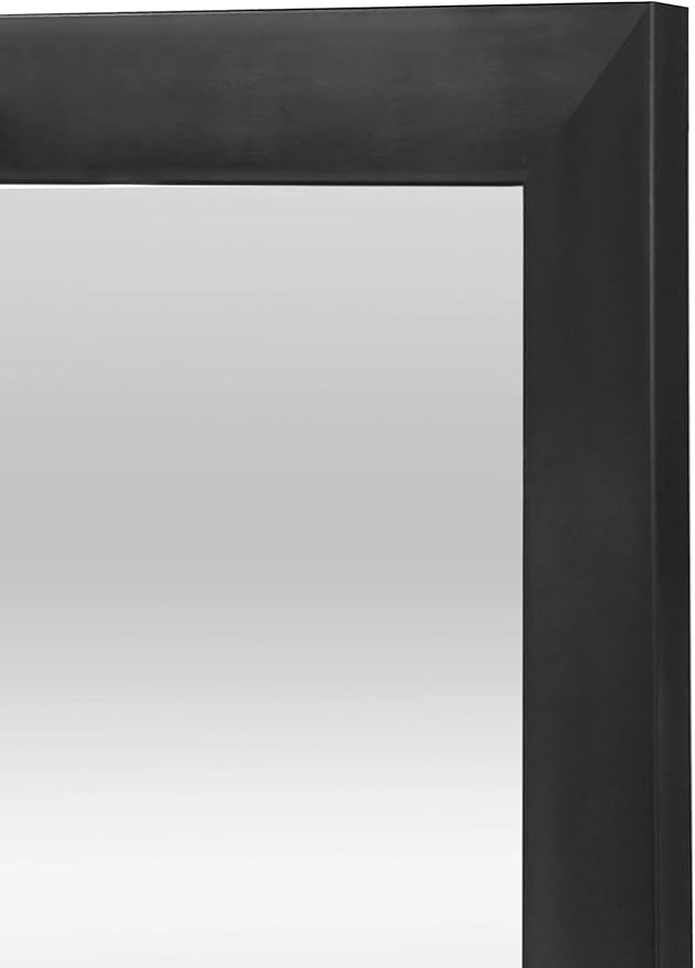 13.5 x 49.5 Inch White Rectangular Large Wall Mirror for Bathroom Living Room