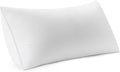 MIULEE 18x22 Inch Premium Lumbar Throw Pillow for Bed Sofa Couch Virgin Microfiber with 100% Cotton Cover Decorative Throw Pillow Insert Stuffer Form