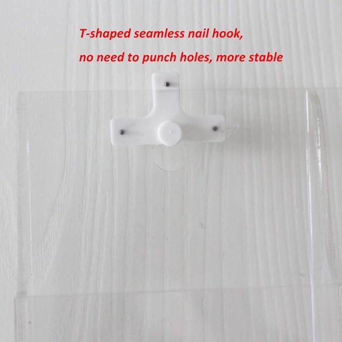 Mobile Phone Storage Holder Acrylic Wall Mount TV Remote Control Media Storage Organizer 3 Cases