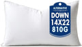 MIULEE 14x22 Synthetic Down Alternative Pillow Insert Decorative Throw Pillow 14 x 22 Inch Body Bed Sleeping Ultra Soft Fluffy Form for Sofa Couch Bed