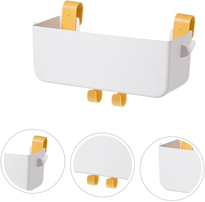 Portable Bedside Hanging Organizer with Multi Pockets for Dorm Bedroom Travel Space-Saving Bedside Storage Caddy for Phones Chargers Books Water Bottles Easy to Hang