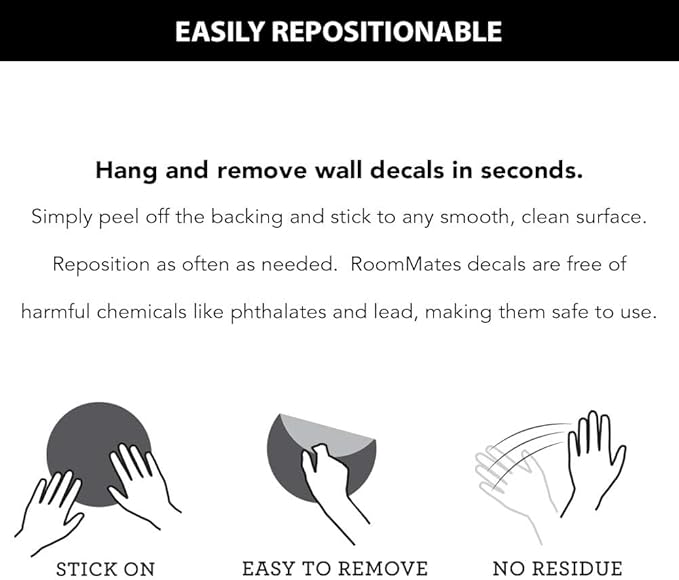 RoomMates RMK4581SCS Rustic Country Leaves Peel and Stick Wall Decals (Pack of 4)