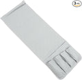 Amosfun 3pcs Storage Pouch Organizer Hanging Bag Zipper for Dorm Bedside Home Sofa Hospital Practical and Grey