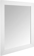 Ruomeng Rectangular Wall Mirror 16" x 20" Framed Mirror for Bathroom, Bedroom, Entryway, Living Room, White