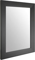 Ruomeng Rectangular Wall Mirror 12" x 16" Framed Mirror for Bathroom, Bedroom, Entryway, Living Room, Black