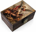 RK Collections Trinket Boxes Small Jewelry Keepsake Box (Saint Michael Archangel)
