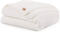 UGG Whitecap Twin Blanket, Soft Cozy Fleece Blanket for Bed, Luxury Fluffy Oversized Throw for Couch, Washable Twin XL Bedding, Cute Room Decor, 66" x 90", White Snow