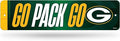 Rico Industries NFL Football Metal Street Sign 4" x 15" Home Décor - Bedroom - Office
