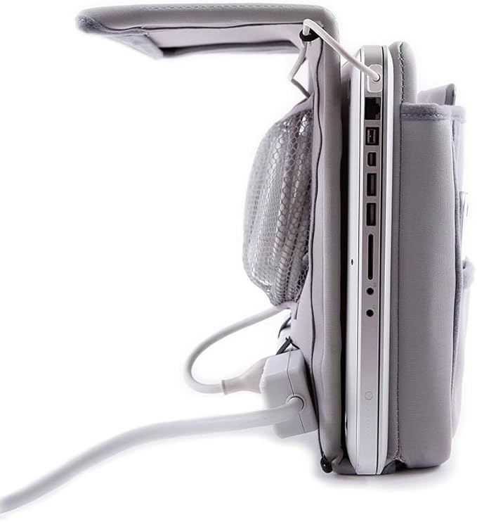 Great Useful Stuff G.U.S. Bedside Charging Caddy Organizer and Butler for Laptops, Readers, Phones, and Books and T.V. Remotes