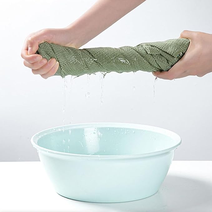 Small Bedside Tablecloth Solid Color Simple Side Table Cover Nightstand Tablecloth with Side Pockets Chenille Fabric Washable Non-Slip End Table Cover for Dining Room Bedroom Decor, Green, 16"x35"