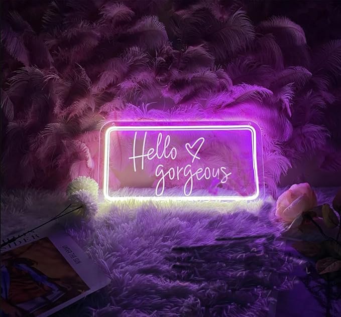 Ulalaza Neon Light Sign LED XOXO Night Lights USB Operated Decorative Marquee Sign Bar Pub Store Club Garage Home Party Decor