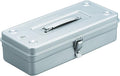 TRUSCO T-350SV Trunk Tool Box, 14.8 x 64.2 x 4.0 inches (373 x 163 x 102 mm), Silver