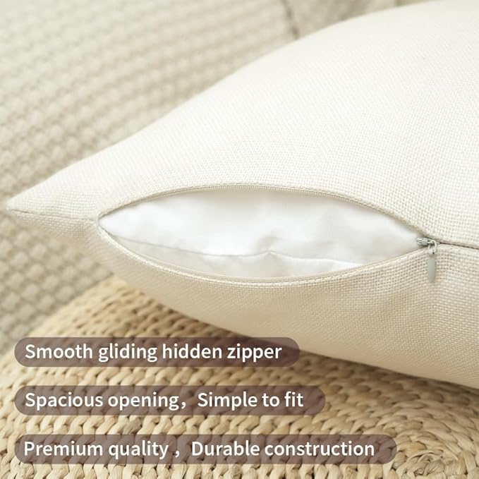 GEEORY Spring Home Sweet Home Pillow Covers Set of 2, 18x18 Inch Farmhouse Birdhouse Eucalyptus Decor Throw Pillow Cases for Sofa, Bedroom, Living Room