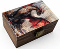 RK Collections Dragon Trinket Box I Animal Jewelry Keepsake Box I Dragon Lovers Gift Idea For Animals (4x2.75)