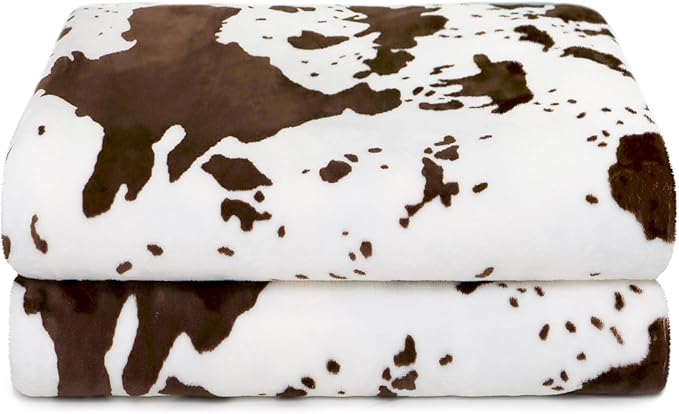 Fleece Throw Blanket for Kids, Plush Soft Small Blanket for Crib, Stroller, Travel, Warm Fleece Bedding Decor for All Seasons, Birthday Gifts for Girls Boys 40x50 Inches