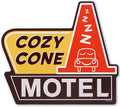 Disney Pixar Cars Cozy Cone Motel Metal Wall Sign - Fun Cars Decoration for Home