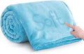 IR Imperial Rooms Fleece Blanket King Size – Soft 400 GSM Plush Microfiber King Size Blanket, Warm Lightweight King Blanket for The Bed, 108x90 Inches, Light Blue