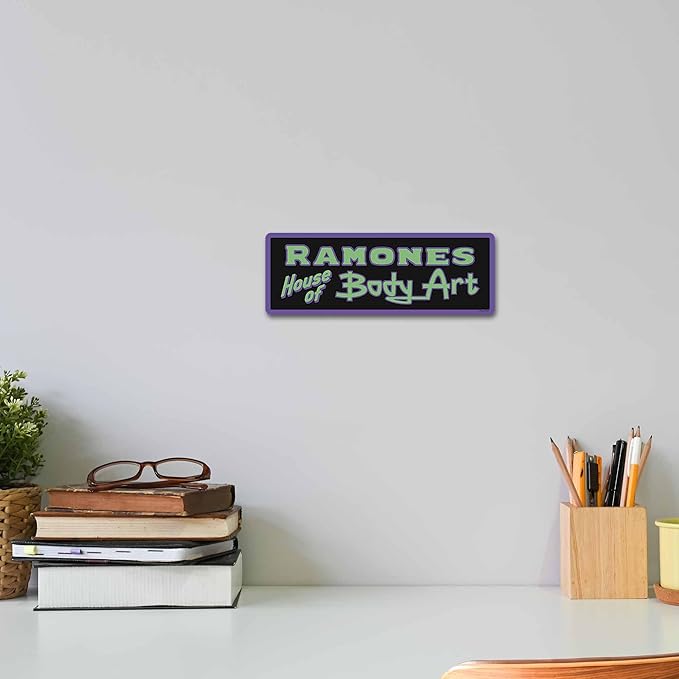 Disney Pixar Cars Ramone’s House of Body Art Metal Wall Decor - Fun Cars Sign for Bedroom or Play Room