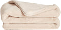 UnHide Lil’ Marsh Faux Fur Blanket - Lightweight, Soft Throw Blanket - Machine Washable - Ideal for Bed, Couch, or Reading Chair- X-Small (34" x 44") Beige Bear
