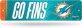 Rico Industries NFL Football Metal Street Sign 4" x 15" Home Décor - Bedroom - Office