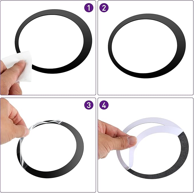 Outus 72 Pieces Acrylic Circle Mirror Wall Sticker Round Wall Decor Decals Removable DIY Adhesive for Living Room Bedroom Home Decoration(Black,Sliver,Gold)