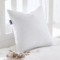 MIULEE Feather Pillow Insert 30x30, Decorative Down Feather Fluffy Throw Pillow Cotton Fabric for Living Room Sofa Bed