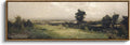 InSimSea Extra Large Framed Vintage Wall Art, Living Room Country Farmhouse Decor, Wilderness Landscape Paintings, Canvas Prints, Retro Scenery Long Picture for Bedroom Above of Bed,12x36inch
