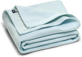 MV Sport Lightweight Sweatshirt Blanket Throw – Warm & Cozy, Breathable Oversized Fleece Knit, Couch, Bed, Travel, Cold Nights, and Outdoors – Soft Light Weight Blanket 54" x 84" Arctic Blue